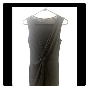 Black V Neck Dress Size S